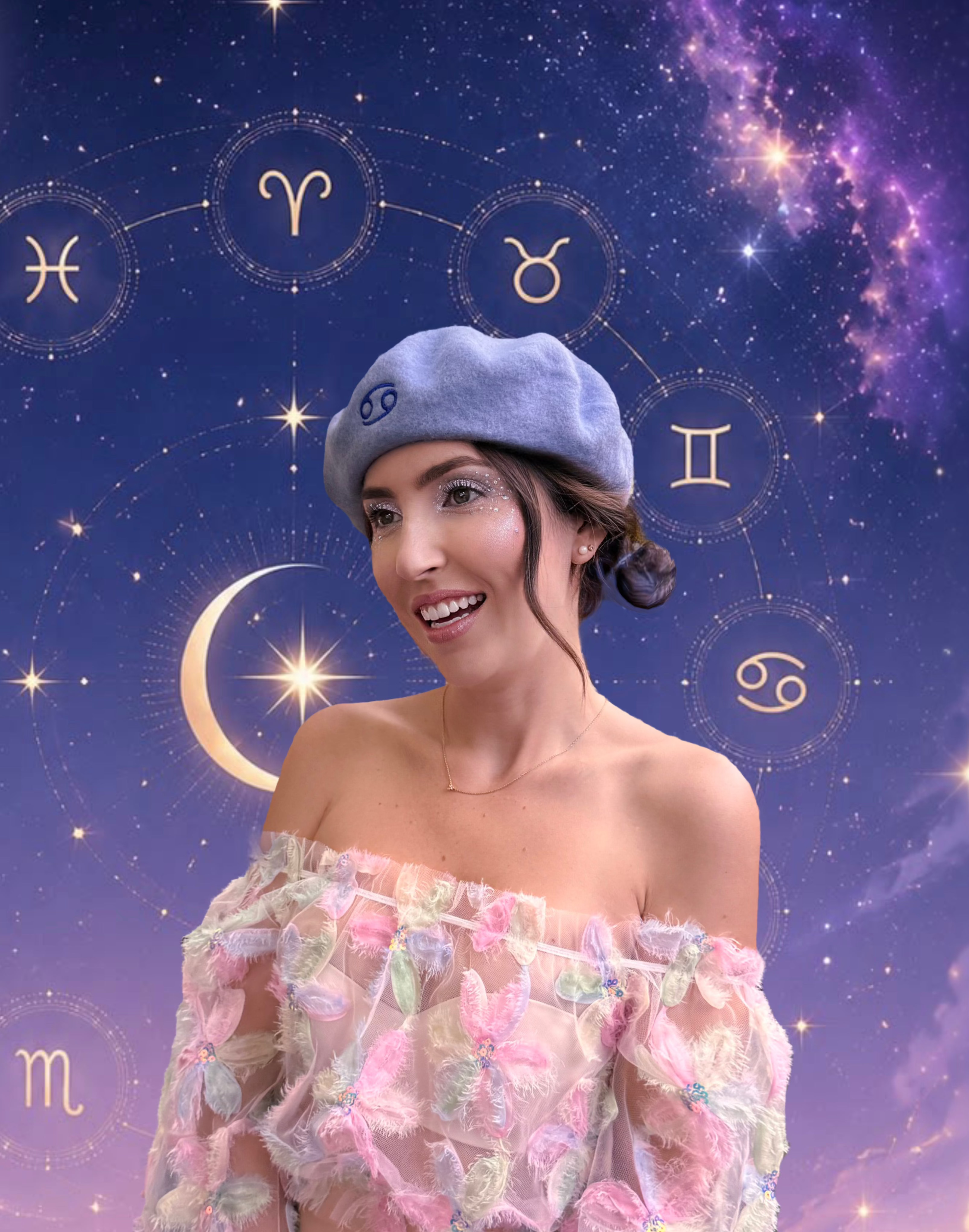 Cancer Zodiac Beret