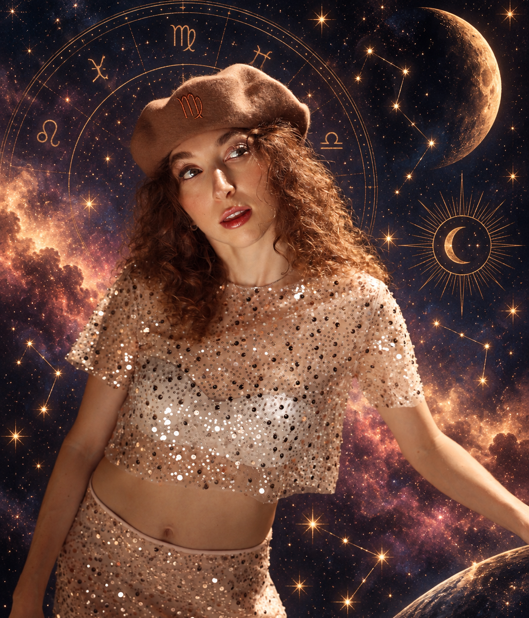 Virgo Zodiac Beret