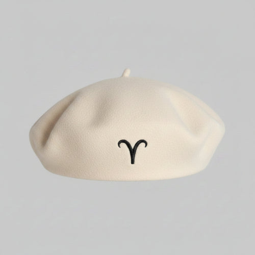Aries Zodiac Beret