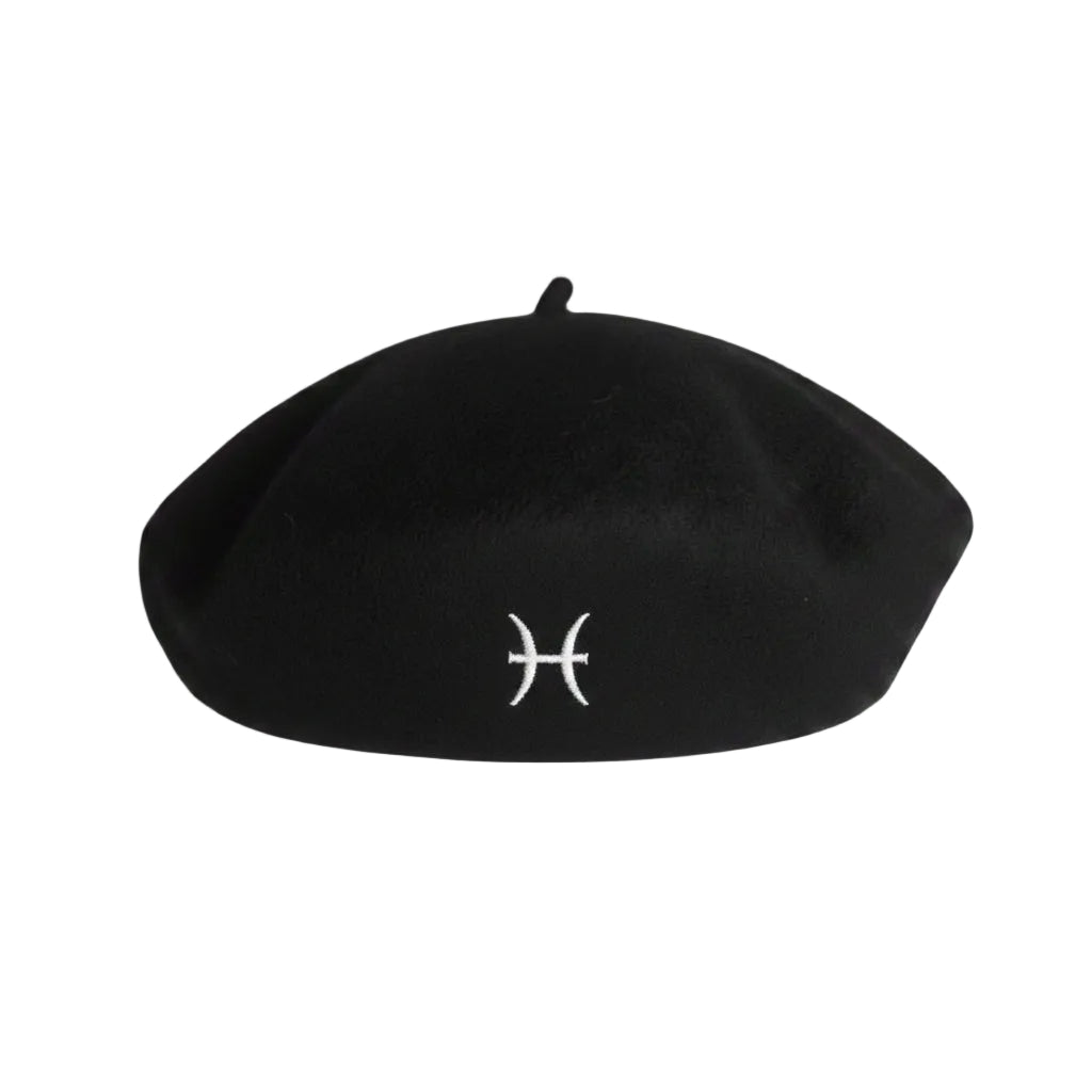 Pisces Zodiac Beret